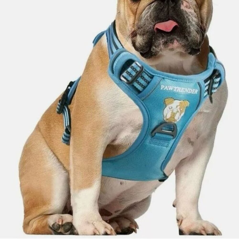 Dog Harness No Pull Dog Harness with Handle Reflective Adjustable Dog Vest